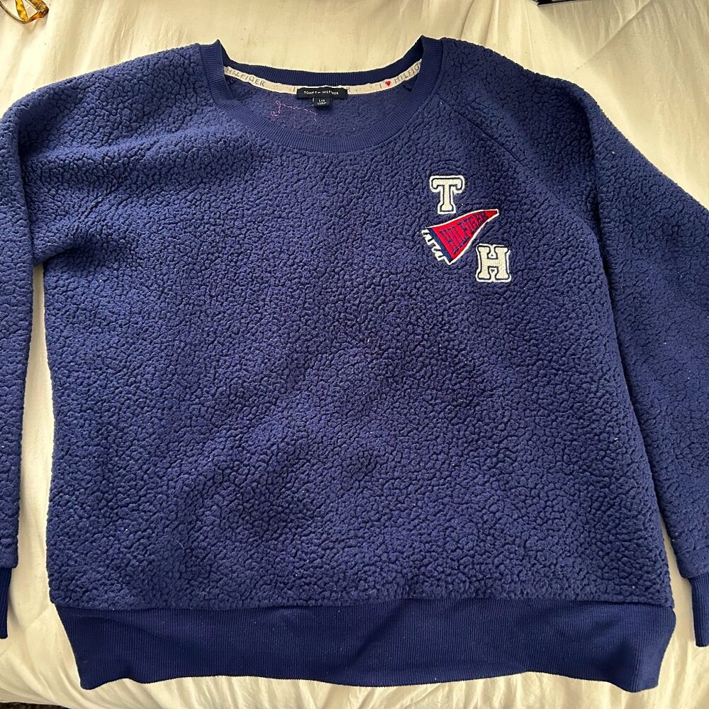 Tommy Hilfiger Long Sleeve Sherpa Lounge Shirt